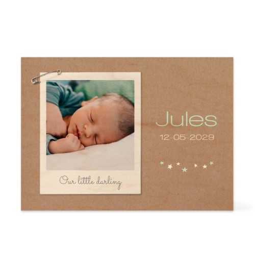 Bloc photo en bois Rectangulaire Bloc photo en bois Rectangulaire