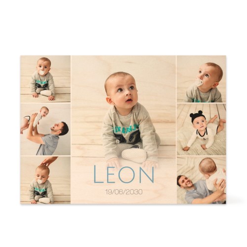 Bloc photo en bois Rectangulaire Bloc photo en bois Rectangulaire