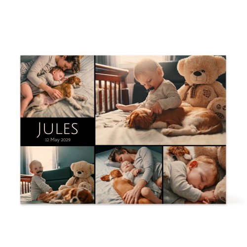 Collage photo minimaliste