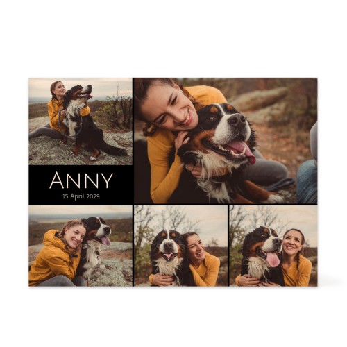 Minimalistische Fotocollage Minimalistische Fotocollage