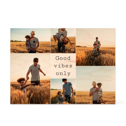 Wooden Photo Block Rectangle Wooden Photo Block Rectangle