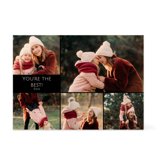 Collage photo minimaliste