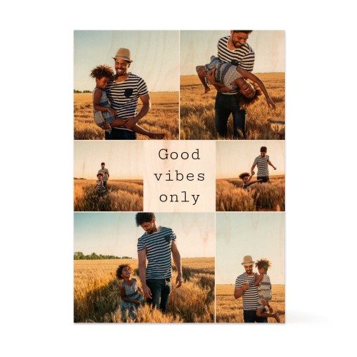 Wooden Photo Block Rectangle Wooden Photo Block Rectangle