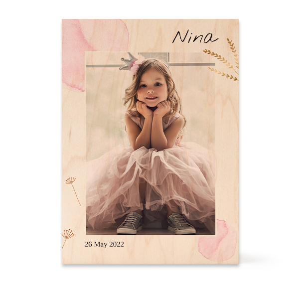Wooden Photo Block Rectangle Wooden Photo Block Rectangle