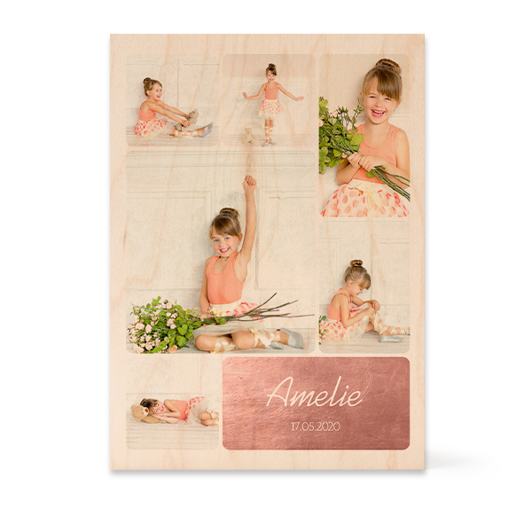 Wooden Photo Block Rectangle Wooden Photo Block Rectangle