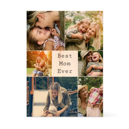 Bloc photo en bois Rectangulaire Bloc photo en bois Rectangulaire
