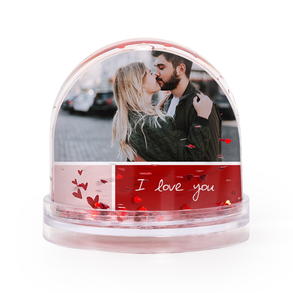 Snow globe Hearts