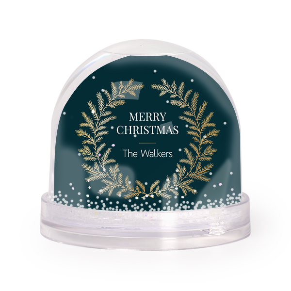 Boule à neige personnalisable