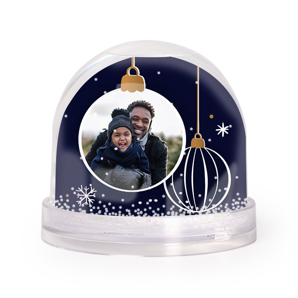Boule à neige personnalisable Boule à neige personnalisable