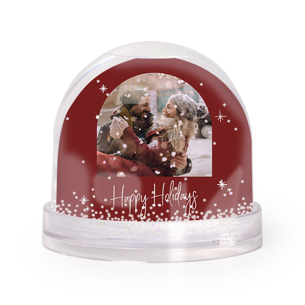 Boule à neige personnalisable