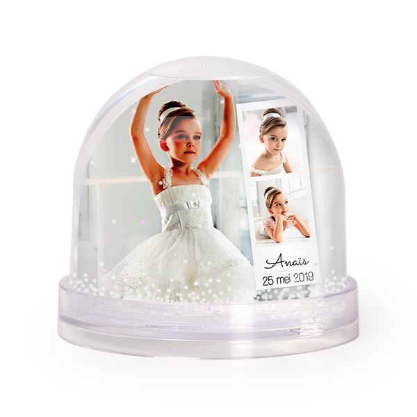 Boule à neige personnalisable