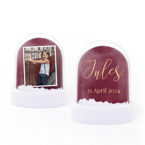 Mini snow globe - set of 12