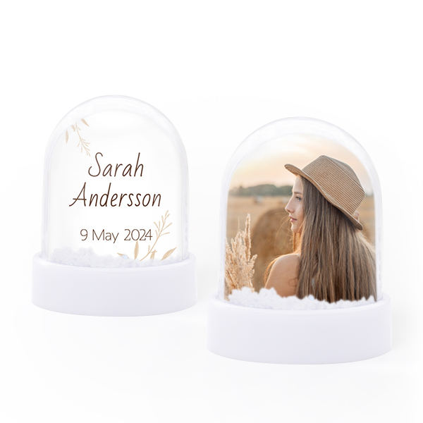 Mini snow globe - set of 12