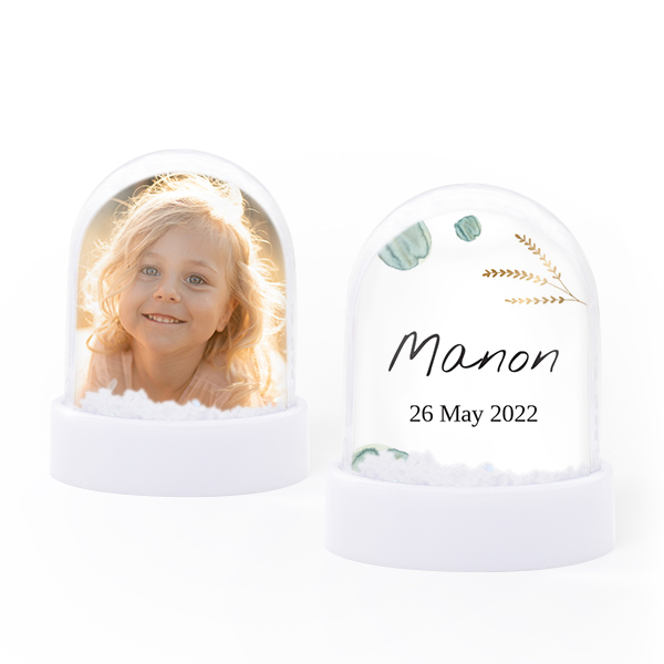 Mini Schneekugel personalisiert - 12 Stk. Mini Schneekugel personalisiert - 12 Stk.