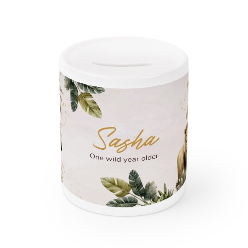 Golden Jungle Party - Text Only