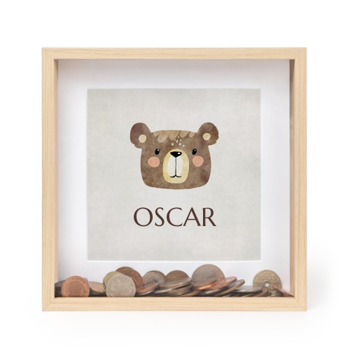 Cute Bear Head - Text Only