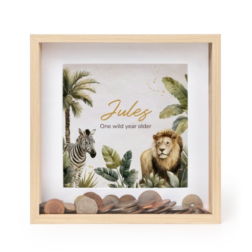 Golden Jungle Party - Text Only