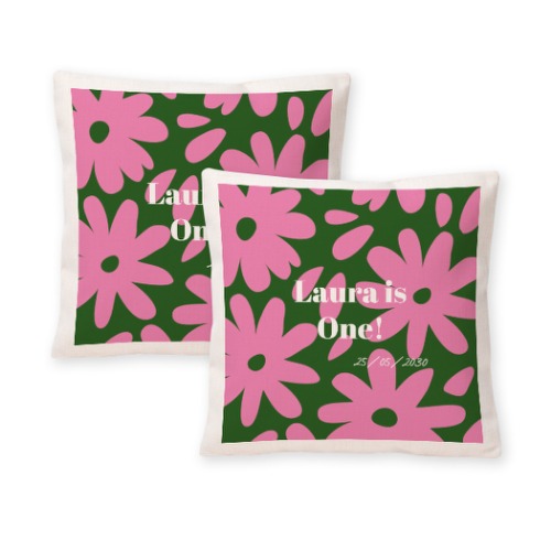 Housse polylin carré M recto-verso