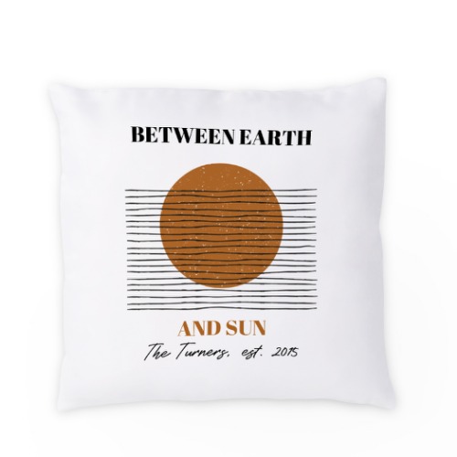 Terracotta Sunscape - Text Only