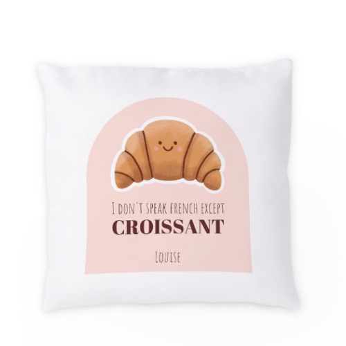 Kawaii Croissant - Text Only