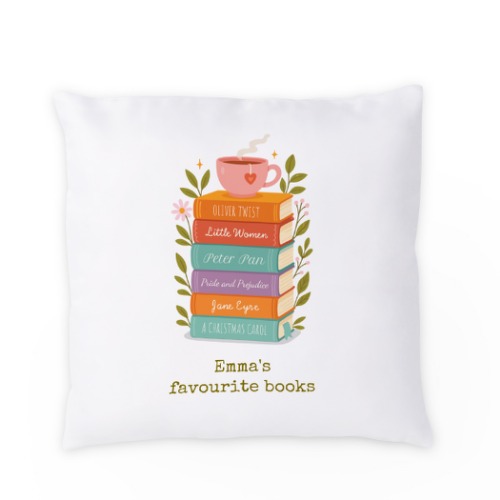 Lovely Book Stack - Text Only