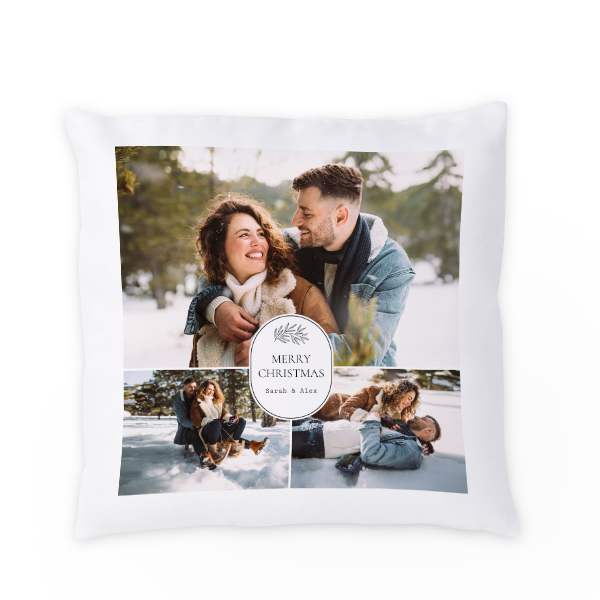 Coussin satiné carré M imprimé sur 1 côté
