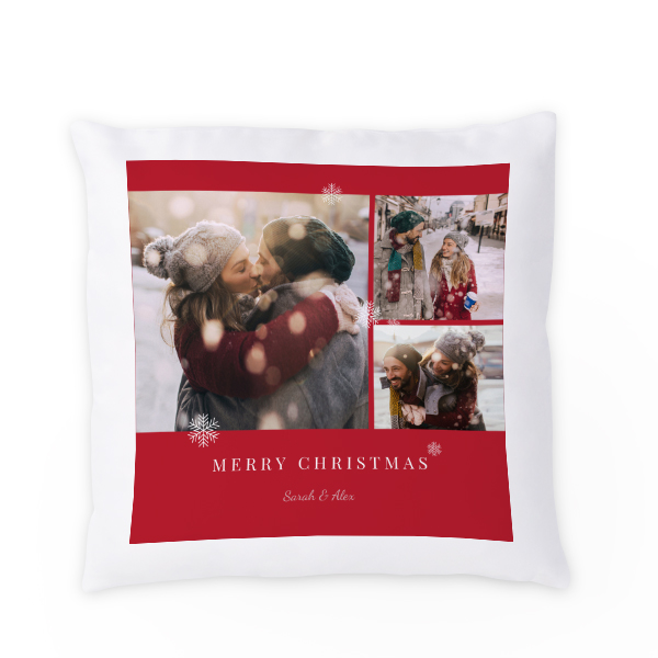 Coussin satiné carré M imprimé sur 1 côté