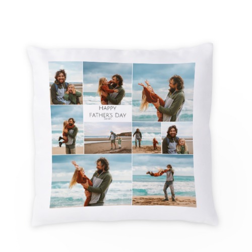Coussin satiné carré M imprimé sur 1 côté