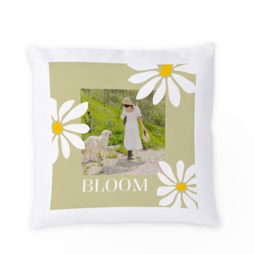 Coussin satiné carré M imprimé sur 1 côté