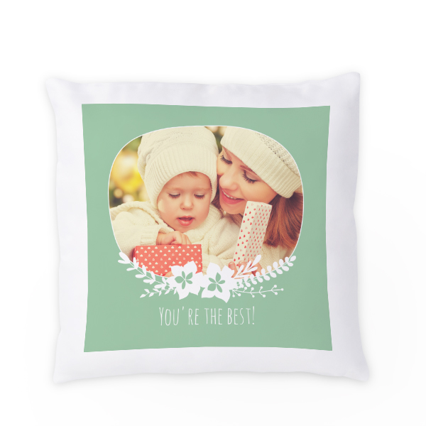 Coussin satiné carré M imprimé sur 1 cÎté Coussin satiné carré M imprimé sur 1 cÎté