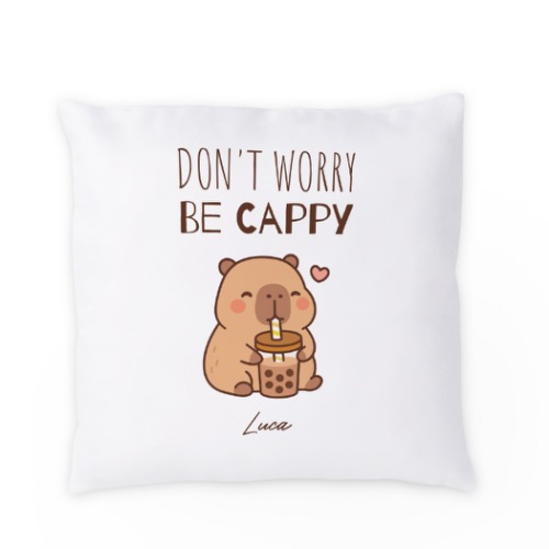 Kawaii Capybara - Text Only