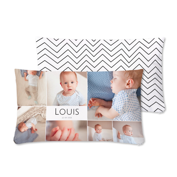 Polyester Cushion Cover and Filling Landscape Front & Back print