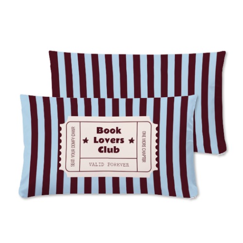 Coussin satiné paysage M imprimé recto-verso Coussin satiné paysage M imprimé recto-verso