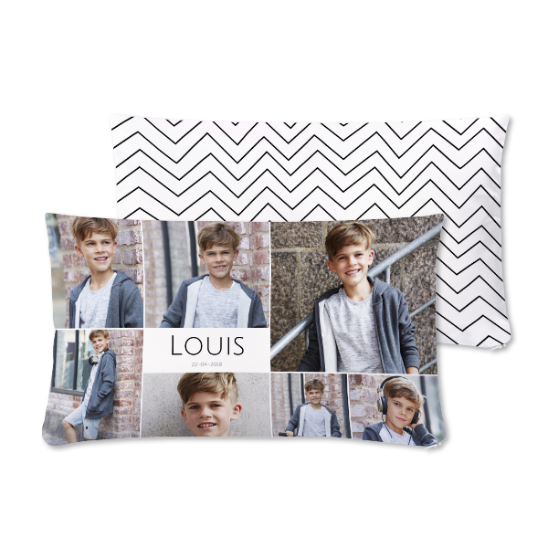 Polyester Cushion Cover and Filling Landscape Front & Back print