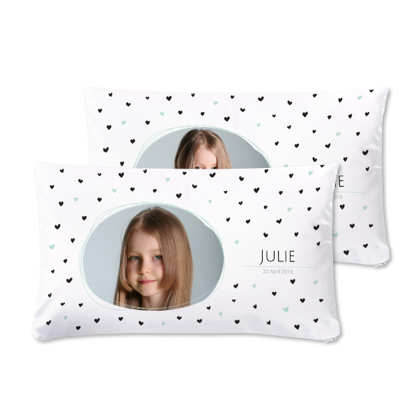 Polyester Cushion Cover and Filling Landscape Front & Back print