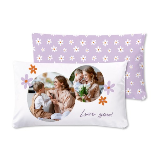 Fotokissen personalisiert (30x50 cm, 2-seitig bedruckt, Polyester, inkl. Füllung)