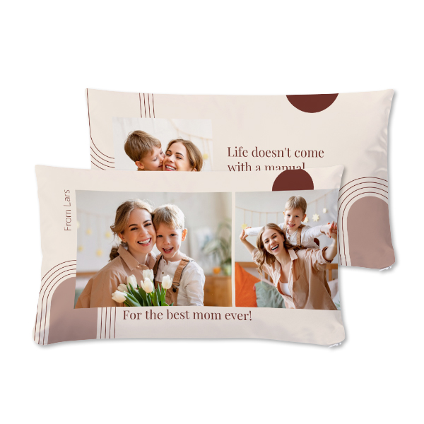 Fotokissen personalisiert (30x50 cm, 2-seitig bedruckt, Polyester, inkl. Füllung)