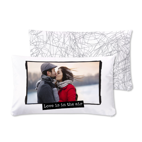 Polyester Cushion Cover and Filling Landscape Front & Back print