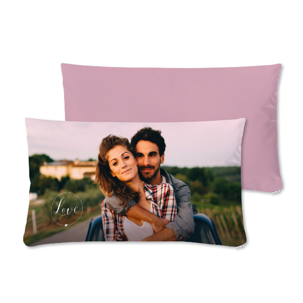 Fotokissen personalisiert (30x50 cm, 2-seitig bedruckt, Polyester, inkl. Füllung)