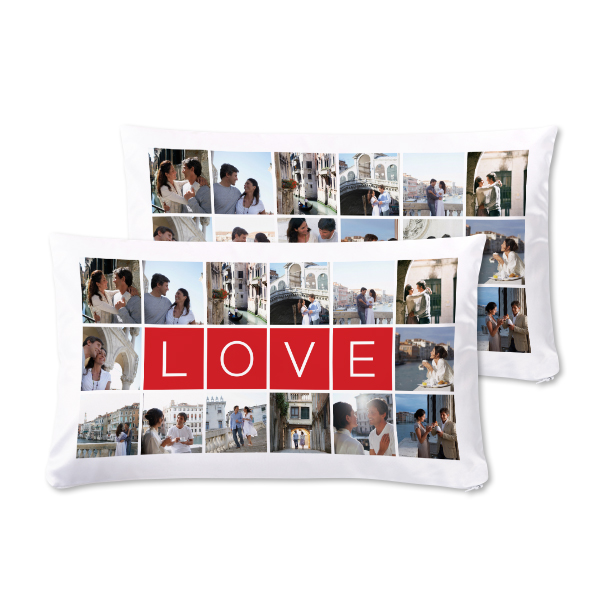 Polyester Cushion Cover and Filling Landscape Front & Back print