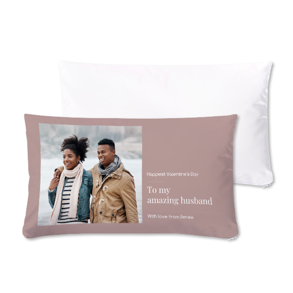 Polyester Cushion Cover and Filling Landscape Front & Back print