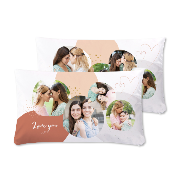 Polyester Cushion Cover and Filling Landscape Front & Back print