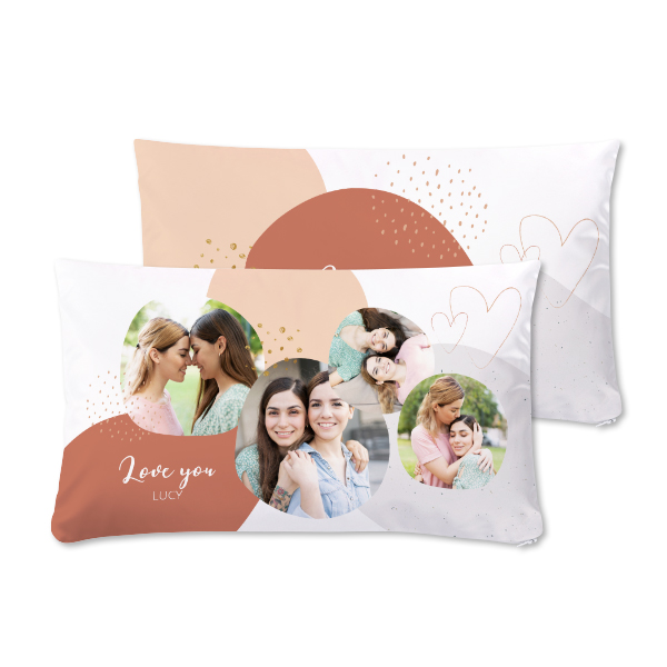Polyester Cushion Cover and Filling Landscape Front & Back print