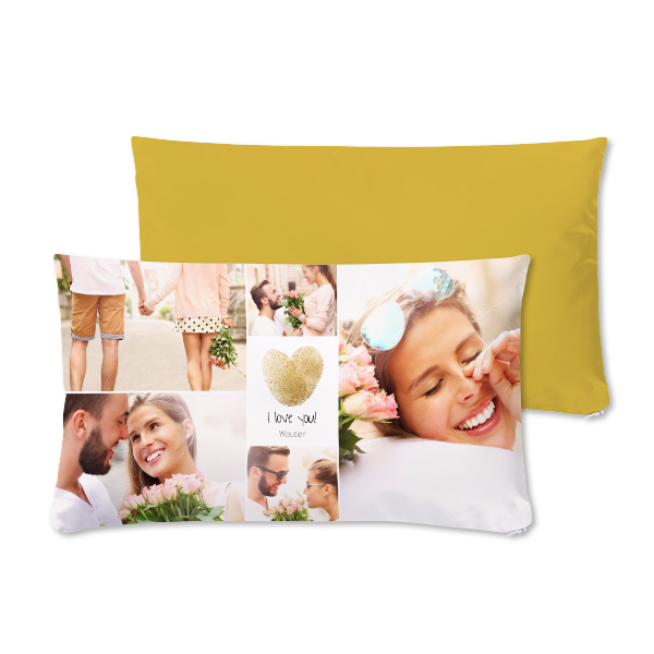 Polyester Cushion Cover and Filling Landscape Front & Back print