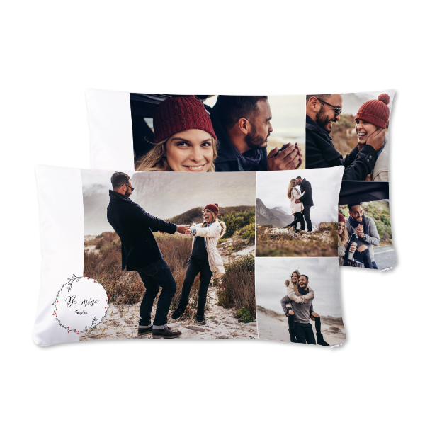 Polyester Cushion Cover and Filling Landscape Front & Back print