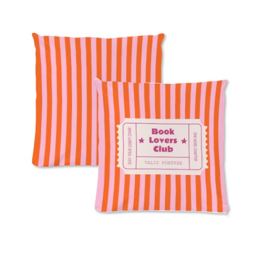 Coussin carré M imprimé recto-verso Coussin carré M imprimé recto-verso