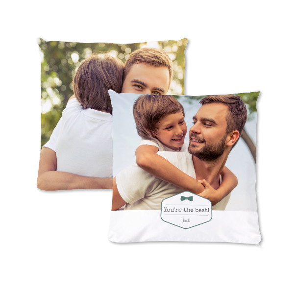 Polyester Cushion Cover and Filling Square M Front & Back print