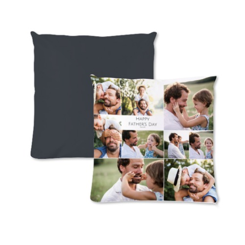 Coussin carré M imprimé recto-verso Coussin carré M imprimé recto-verso