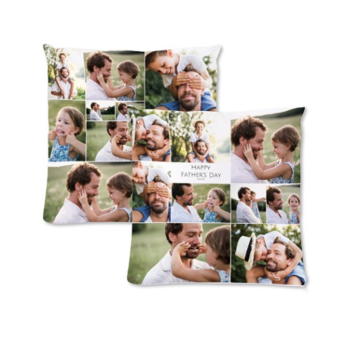 Coussin carré M imprimé recto-verso