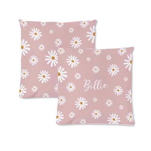 Polyester Cushion Cover and Filling Square M Front & Back print Polyester Cushion Cover and Filling Square M Front & Back print